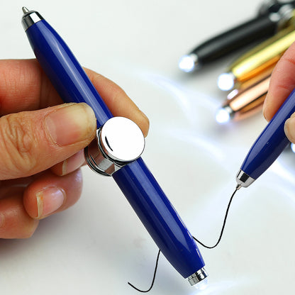 Długopis Fidget Spinner LED – Wirujący Żyroskop z Podświetleniem