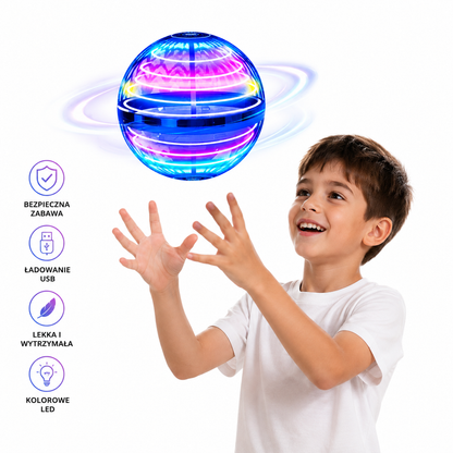Latająca Kula Magiczny Bumerang LED